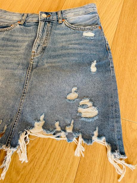 Denimová sukňa zara, zara,s