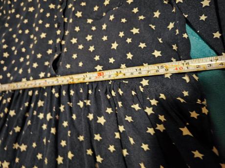 Hviezdičkové šaty s dlhým rukávom, h&m,164