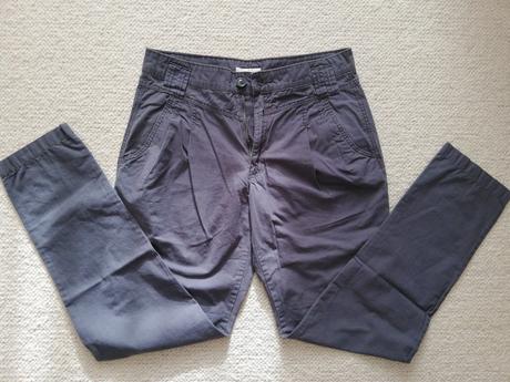 Látkové bavlnené nohavice 38, 36