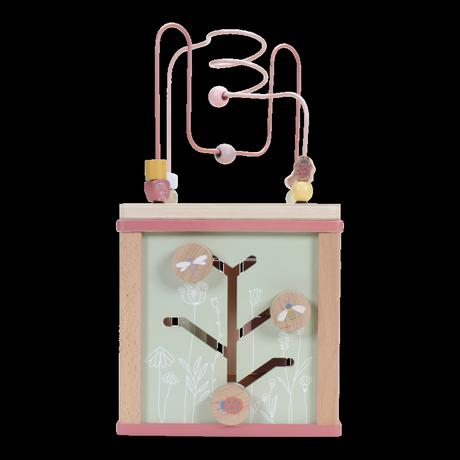 Little dutch kocka s aktivitami pink flowers7022ld, 