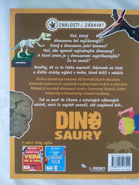 Objavujeme úžasný svet dinosaury, 