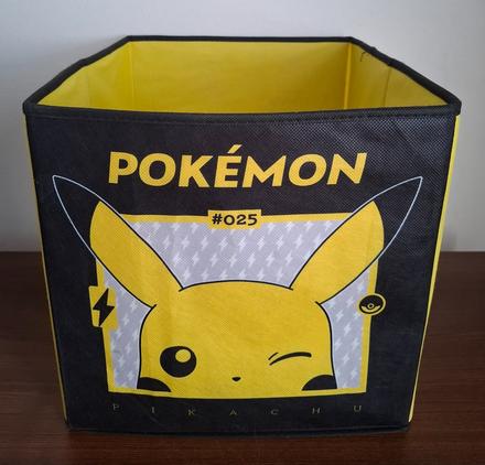 Pokémon skladací úložný box pikachu, 