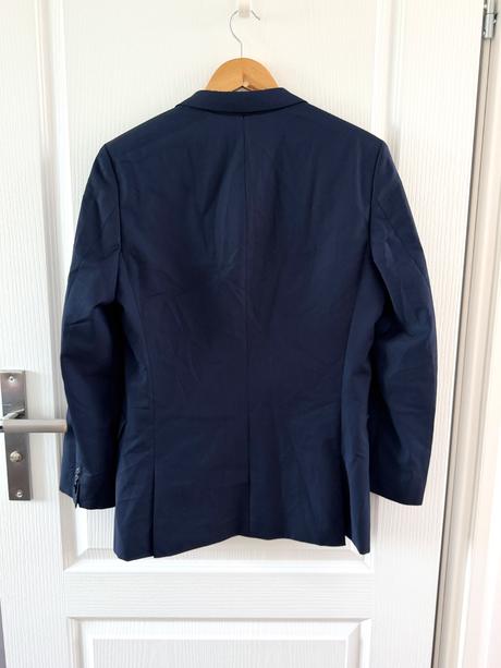 Elegantné tmavomodré sako hugo (hugo boss), hugo boss,m