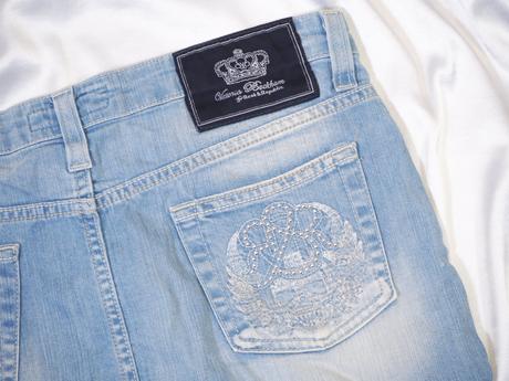 Kvalitná riflová sukňa rock & republic, 38