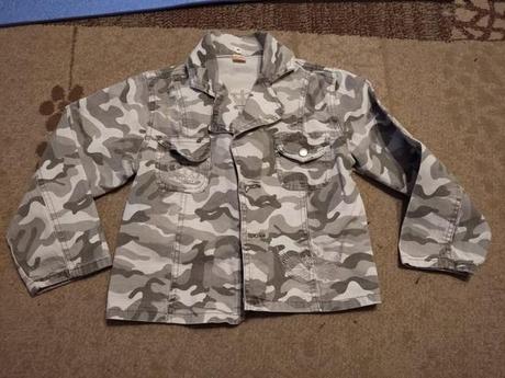 Riflová  maskáčová bunda, 116