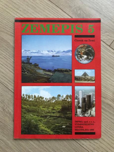 Zemepis pre 5. roč., 1-2 časť, vydanie 1995/96, 