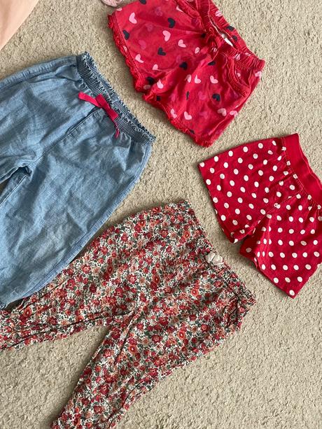 Sortky nohavice letne 74/80, 74