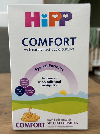 Umelé mlieko hipp comfort,