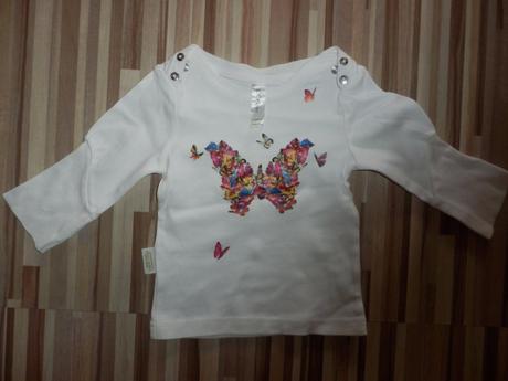 Tričko s motýlikom 1xobleč. v.62 z austrálie sooki, 62