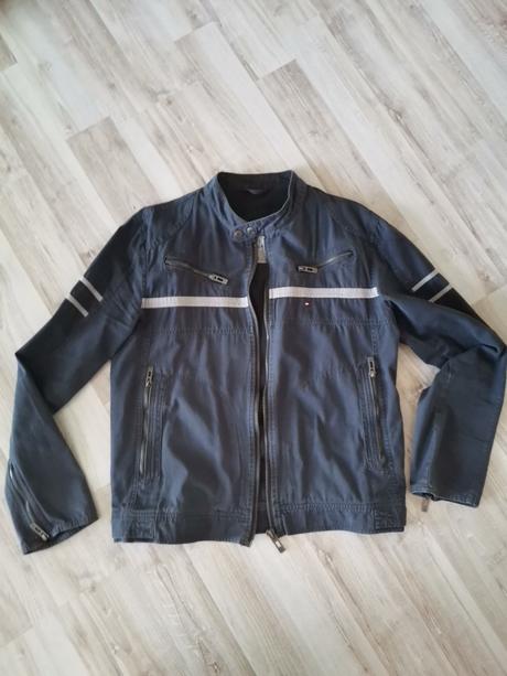 Bunda, látková, štýlová, l