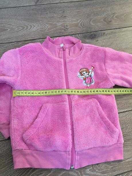 Tepla dievcenska mikina, 98