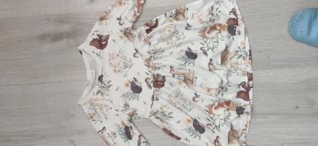 Šatočky pre dievčatko s jesenným motívom, 86