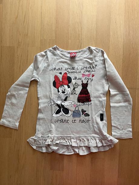 Dievčenské tričko minie, disney,122