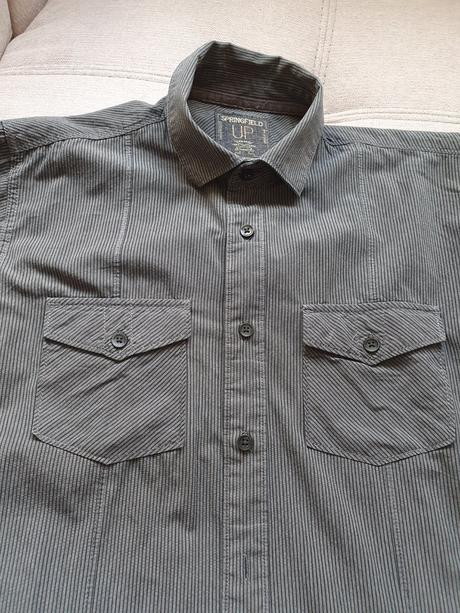 Predám pánsku košeľu veľ. 39 slim fit dlhý rukáv, 39