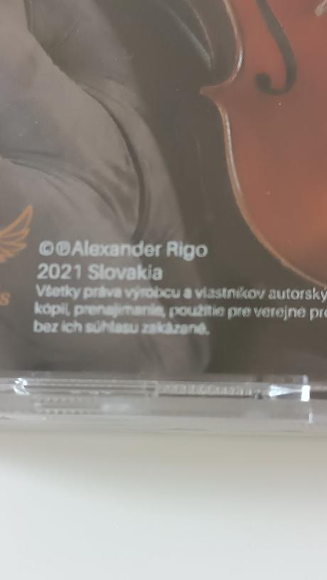 Vianočné pesničky jazzy viola a.rigo cd,
