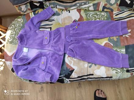 Tepláková velúrová súprava, coccobello,80