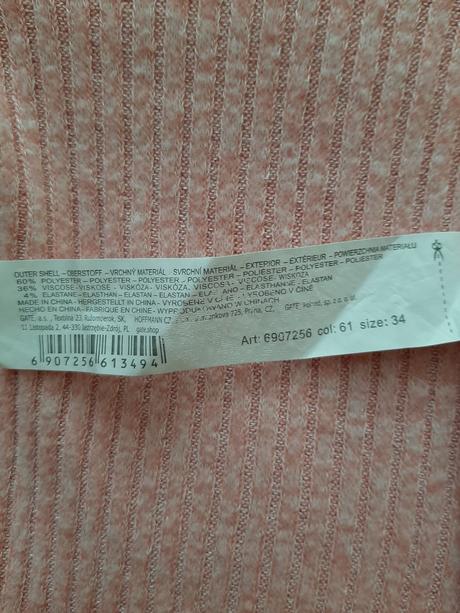 Predĺžený sveter/tunika na prechod fisherfield, 34