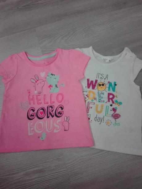 Letné tričká vel. 74, 74