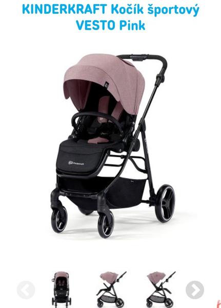 Športový kočík Kinderkraft Vesto