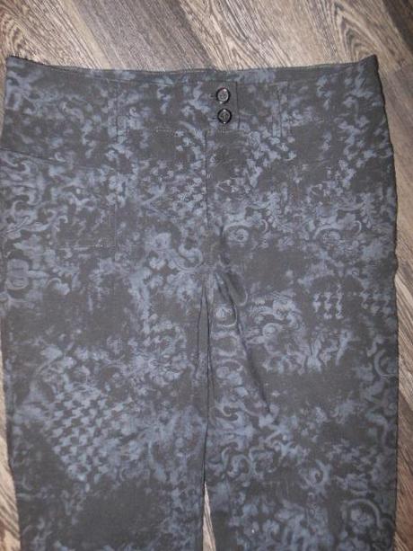 Kvetované nohavice cache cache 38/40, c&a,38