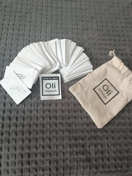 Kartičky na chémiu, 