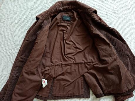 Hnedy mencestrovy kabat mango, mango,xs