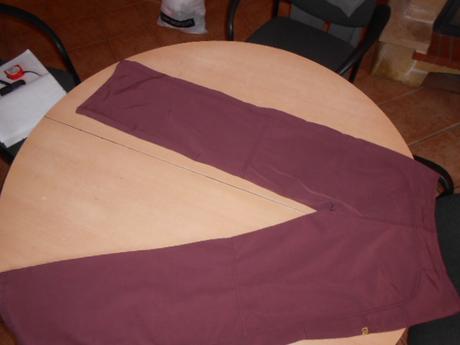 Dámske letné športové nohavice excalibur, amaranto,m