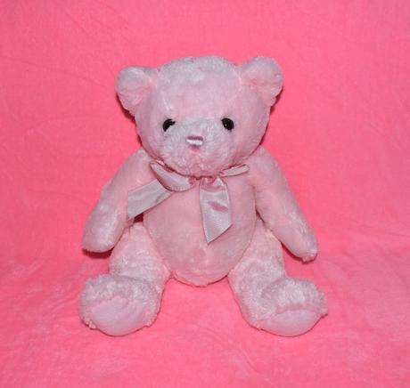 Ružový medvedík keel toys 48 cm,