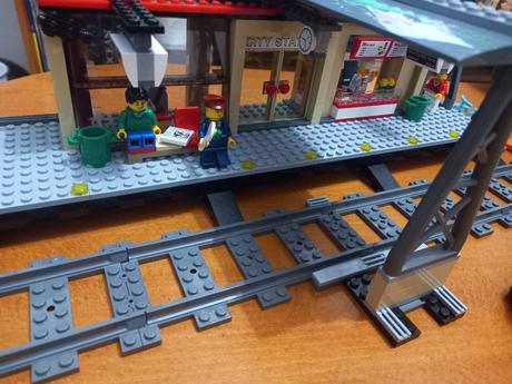 Lego vlaková stanica železničná 60050,