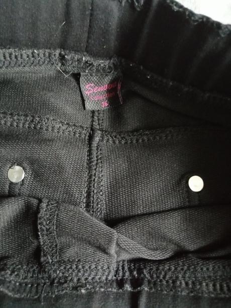 3/4 elastické nohavice, 36