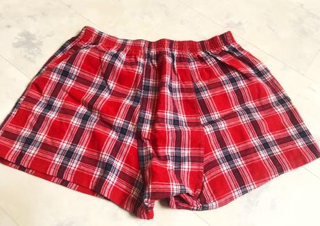 Bavlnené plátenné boxerky l/xl, xl