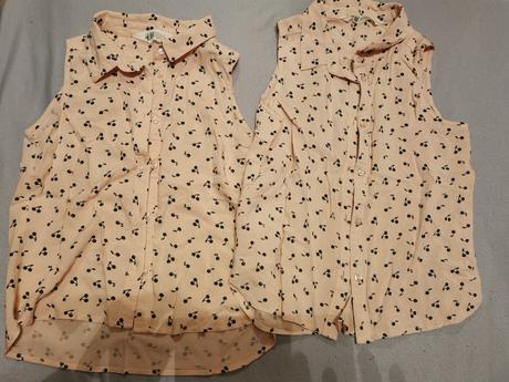 Letné blúzky h&m 122 a 128, 122