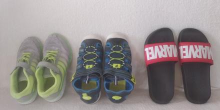 3páry detské topánky, 36