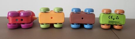 Vzdelávacie vinylové autíčka, 