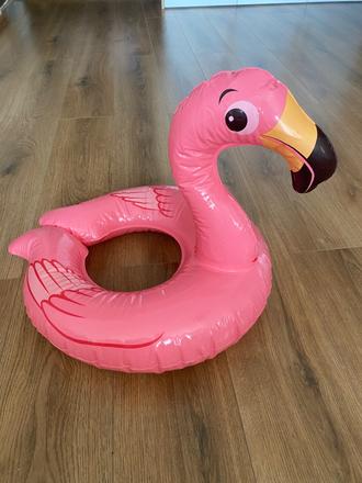 Detske nafukovacie koleso plameniak,