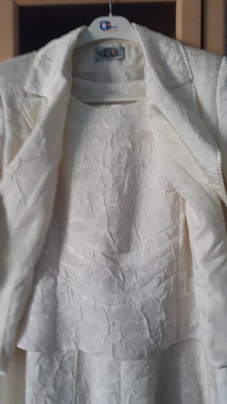 Spolocensky 3 dielny kostym/saty v.42, 42