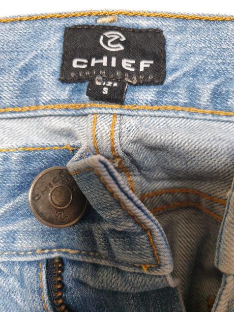 Riflové krátke nohavice - s, s