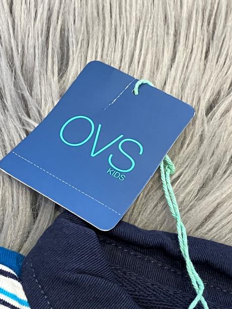 Chlapčenské tričko s golierom pásikavé ovs (116), ovs,116