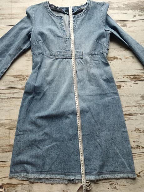 Rifľové šaty xs, h&m,xs