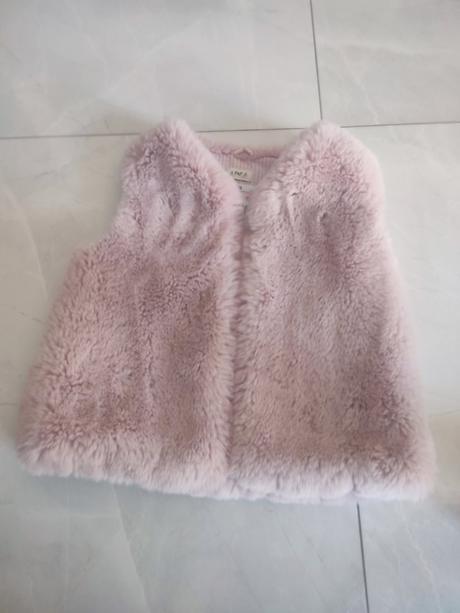 Dievčenska chlpatá vesta 116, f&f,116