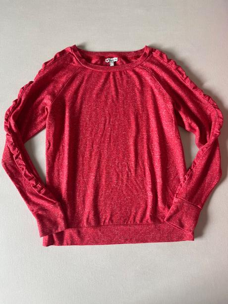 Street one červená mikina vel.xs-s, street one,s / xs