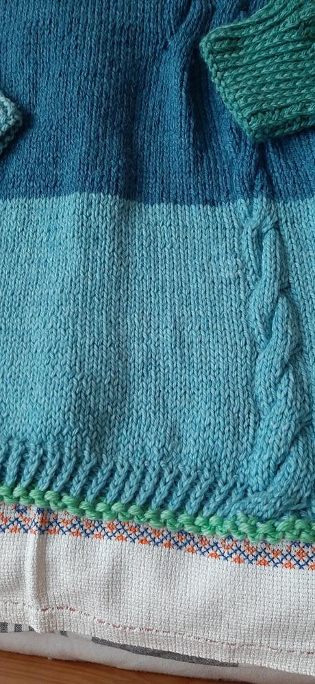 Pletený pulóver, l