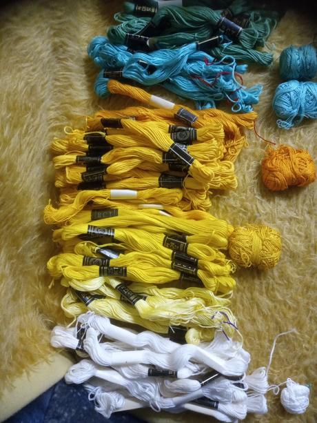 Vyšîvacia  priadza, 