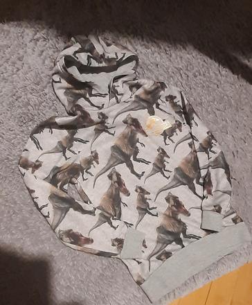 Mikina s dinosaurami 134/140, h&m,134