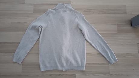 Pletený sveter so zipsom, next,158