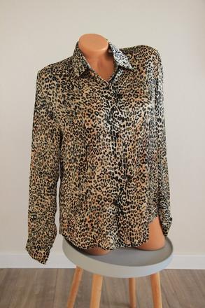 Leo saténová blúzka, m, m