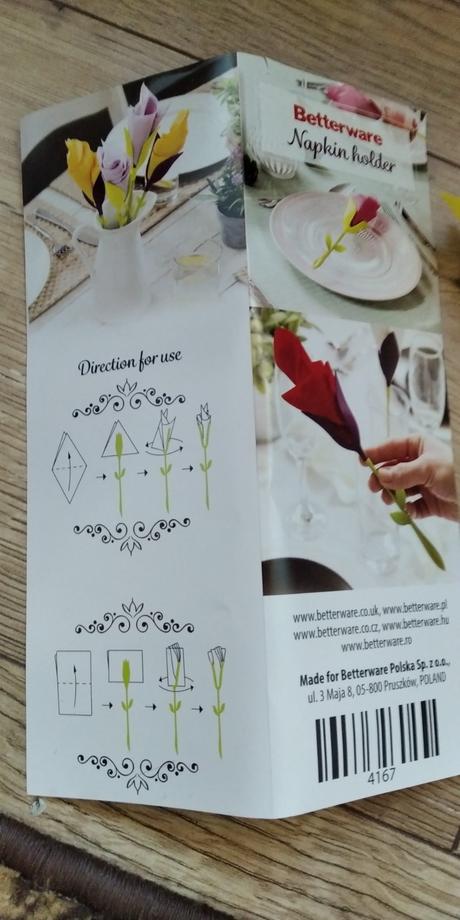 Ozdobné tulipány na servítky, 