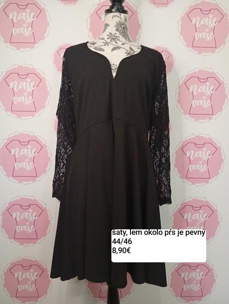 Šaty s čipkou 44/46, 44