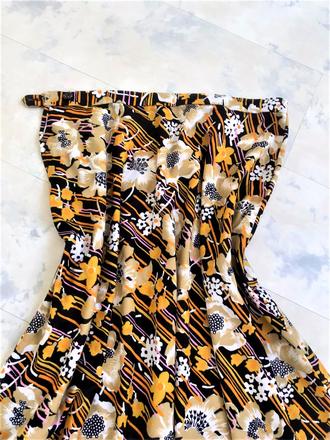 Letná zvonová sukňa, l