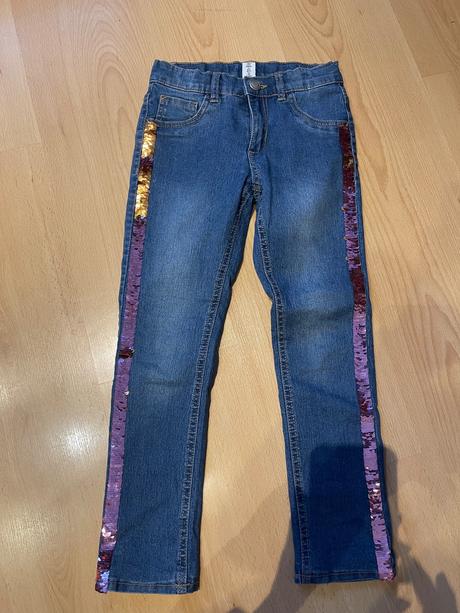 Dievčenské rifle/ zimní/ podšité, dopodopo,122